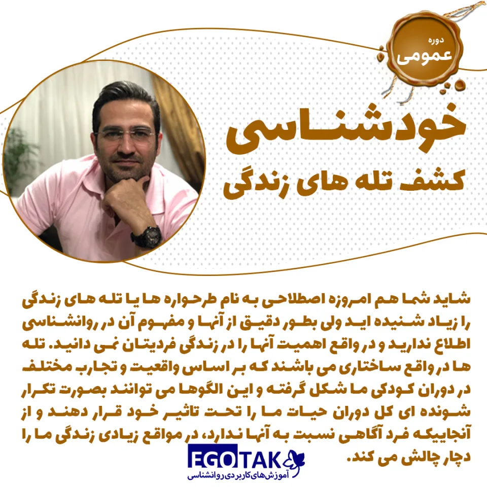دوره تصویری |خودشناسی با رویکرد طرحواره درمانی