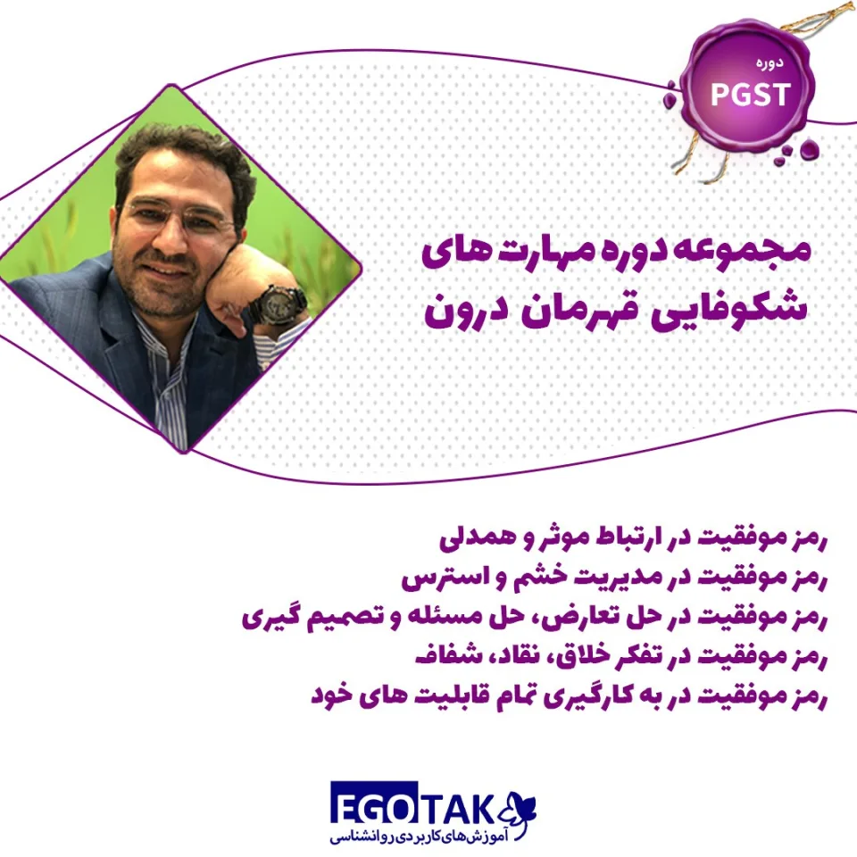 مجموعه دوره مهارت های شکوفایی قهرمان درون PGST
