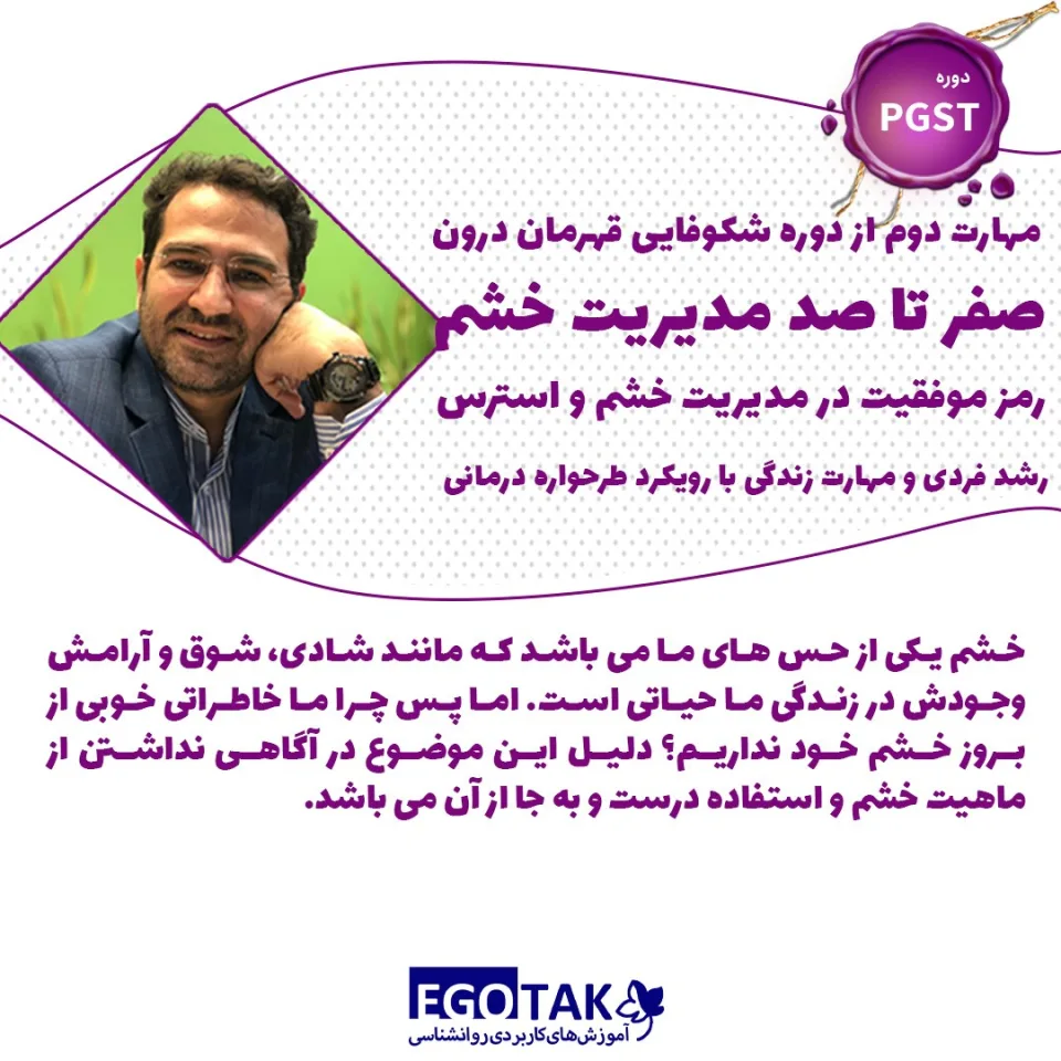 دوره تصویری صفر تا صد مدیریت خشم و استرس